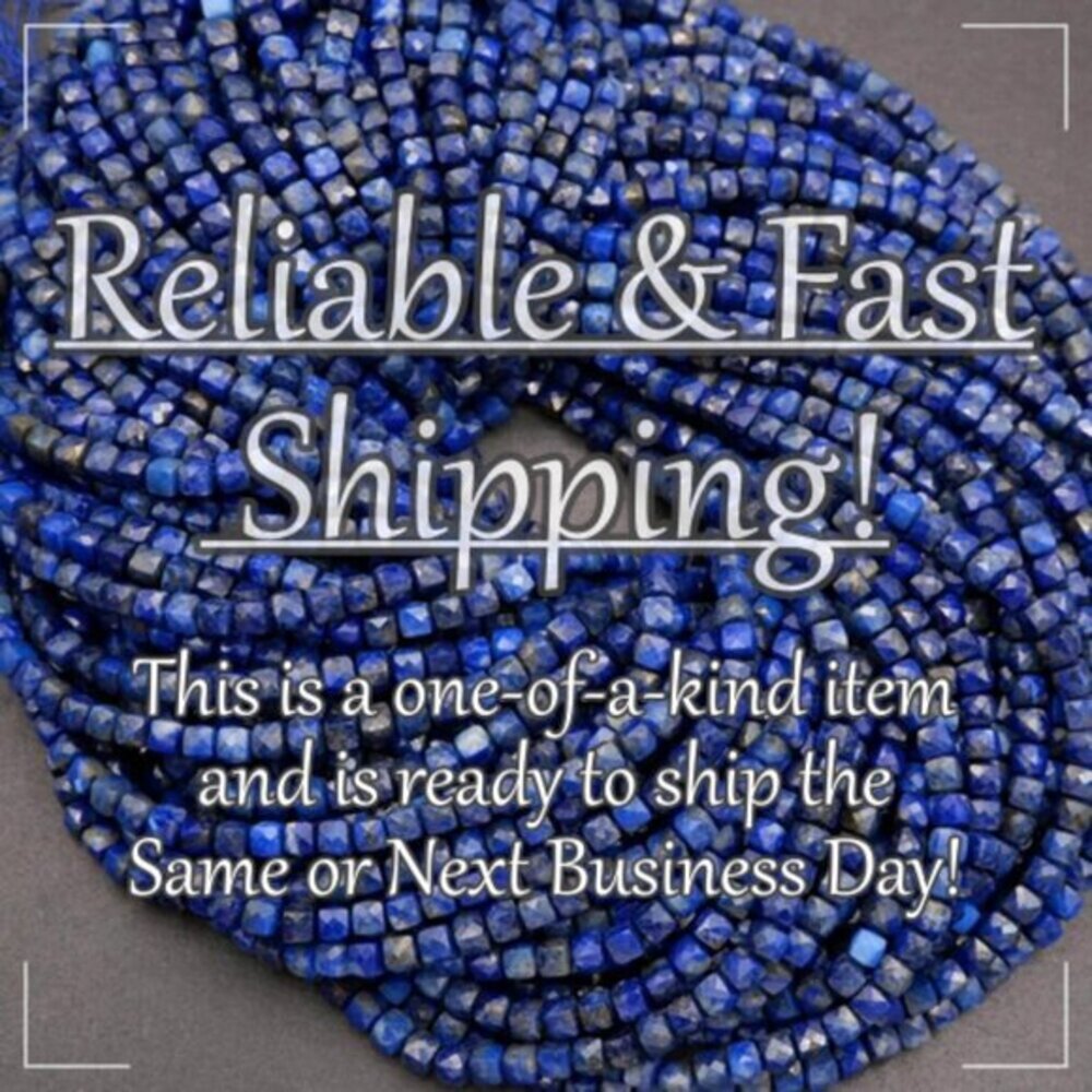 Blue Sodalite + Lapis Lazuli + Bronze ~ Handmade & One-of-a-kind Dangle Earrings - Picture 13 of 13